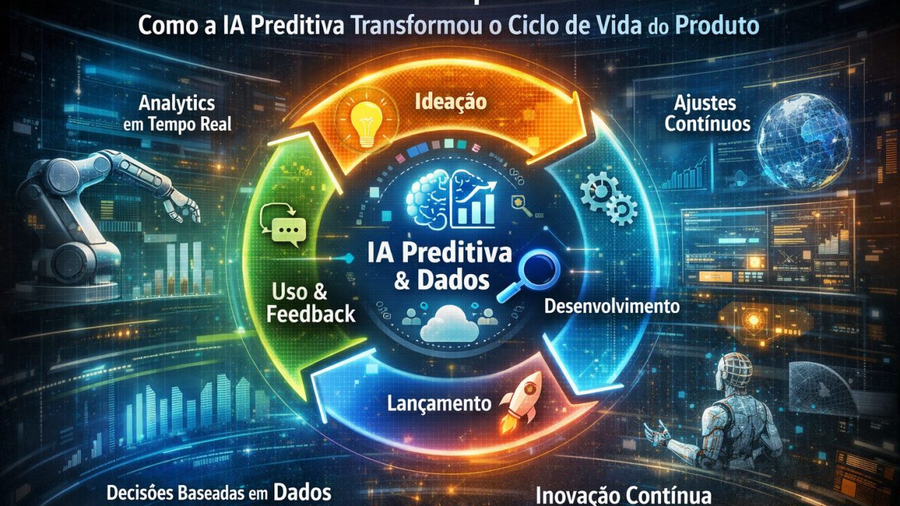 O fim da Aposta: Como a IA Preditiva transformou o Ciclo de Vida do Produto